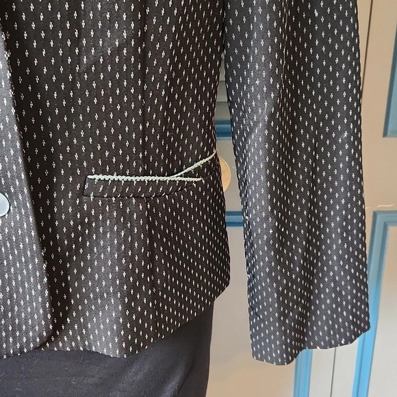 DressBarn Black and white textured Blazer - Picture 9 of 14